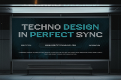 Bitcloid - Modern Futuristic Digital Dot Font Product Image 6