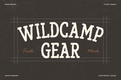 Mortberg - Rough Vintage Hand Drawn Slab Serif Product Image 6