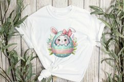 Bunny Peeking Sublimation Clipart Product Image 2