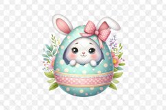 Bunny Peeking Sublimation Clipart Product Image 3