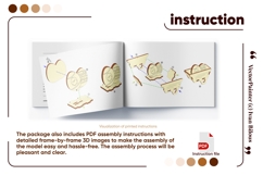 Easter Bunny with Egg Wheelbarrow - Laser Cut File, SVG Wood Product Image 6