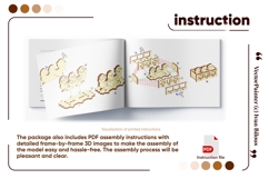 Easter Baby Bunny with Chicks and Eggs - SVG Laser Cut File Product Image 6