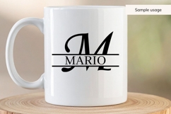 Split Monogram SVG Bundle A-Z Product Image 6