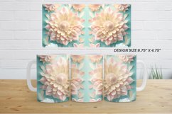 3D Flower Quiling Pastel| Mug sublimation design Product Image 8