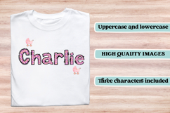Baby Girl Alphabet, baby girl letters doodle, baby clipart Product Image 6