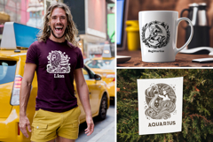 Ocean Zodiac Signs Collection Product Image 5