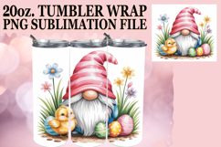 GIFT OF BLISS 20oz TUMBLER WRAP, Easter Gnomes Product Image 1