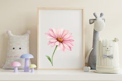Spring Wildflower Sublimation Clipart Bundle, Watercolor PNG Product Image 6