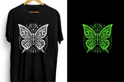 Tribal Butterfly Silhouette Vector Product Image 2