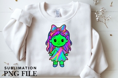 Zombie girl png design Product Image 3