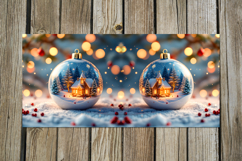 New year moods | 4 watercolor xmas Sublimation Mug designs 2 Product Image 4