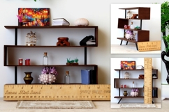 Miniature industrial modern bookcase digital file kit, doll Product Image 6