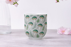 Scandinavian Mushroom Folk Pattern Product Image 6