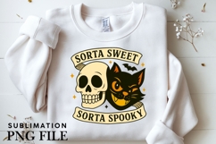 Sorta sweet sorta spooky png design for T-shirts Product Image 3