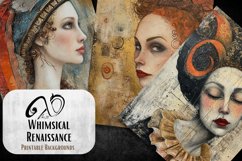 Whimsical Renaissance Portrait Product Image 5