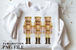 Oil painted Christmas nutcrackers png design for T-shirts Product Image 3