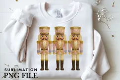 Oil painted Christmas nutcrackers png design for T-shirts Product Image 3