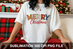 Merry Christmas Sublimation - Christmas PNG Design Product Image 1