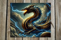 Chinese dragon | mystic Skinny tumbler sublimation designs Product Image 6