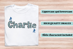 Father’s Day Alphabet clipart, father’s day letters doodle Product Image 6