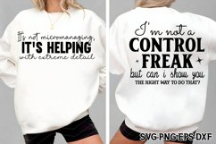 Sarcastic Quotes Front &amp; Back SVG Bundle, Front &amp; Back SVG Product Image 7