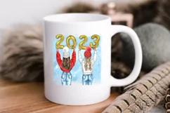 Best friends clipart for Christmas 2023 Product Image 5