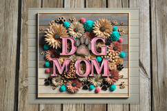 Dogs mom | 8 skinny tumbler Sublimation designs Product Image 6
