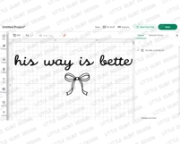 His way is better SVG PNG Trendy Jesus Shirt PNG Christian Product Image 3