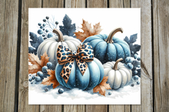 Pumpkin season | 8 fall Skinny Tumbler Sublimation designs Product Image 6