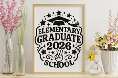 Elementary Graduate 2026 School Svg, Middle School Svg. Product Image 7