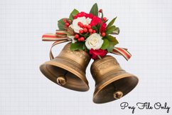 Vintage Christmas Clipart PNG Product Image 1