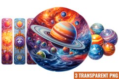 Magic and Celestial Sublimation Clipart Product Image 1