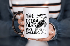 The Ocean Tides Are Calling SVG Design, Summer &amp; Beach SVG Product Image 4