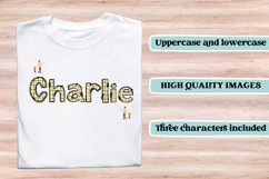 Father’s Day Alphabet clipart, father’s day letters doodle Product Image 6