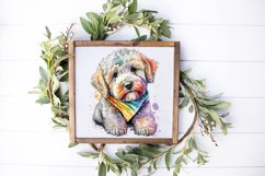 Dog Watercolor clipart. Cute Puppies Product Image 7