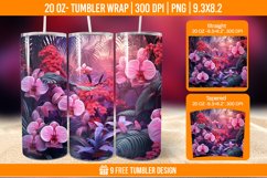 Forest Tumbler Wrap Designs, Sublimation Wrap Product Image 1
