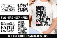 Breast Cancer SVG Design - Tackle Breast Cancer Product Image 1