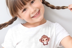 Funny Little Monkey Stickers Bundle Product Image 6