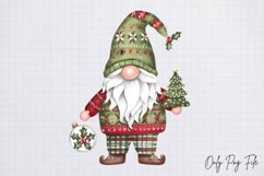 Cute Christmas Gnome Sublimation Bundle PNG Product Image 7