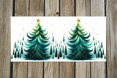 Modern Christmas tree | 4 Xmas Sublimation Mug designs PL2 Product Image 2
