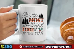 It's the most wonderful time of the year SVG, Christmas SVG Product Image 5