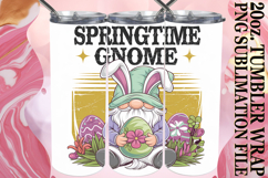 PRESENT OF JOY 20oz TUMBLER WRAP, Easter Gnome Product Image 1