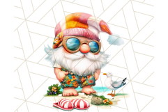 Beach Gnome Clipart Bundle, Cute Summer Gnomes PNG Product Image 14