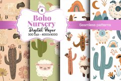 Nursery Boho digital paper Seamless backgrounds Product Image 2