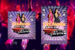 Freaknik Invitation, Freaknik Party Flyer, Day Party Flyer Product Image 6