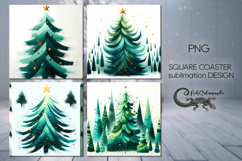 SUPER BUNDLE 2025 | 100 square coaster sublimation designs Product Image 7