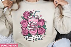 Cold and Icy PNG, Valentines Day Sublimation PNG Product Image 1