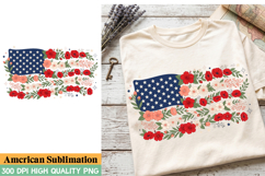 American Flag Sublimation Design,America Sublimation png Product Image 2