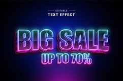 Editable Text Effect for Illustrator. Vector Graphic styles Product Image 1