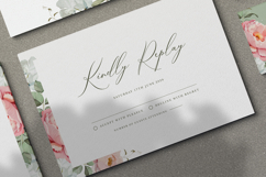 wedding card invitation set with beautiful peonies flower Product Image 6
